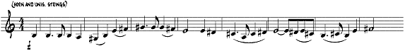 Musical Notation: Theme